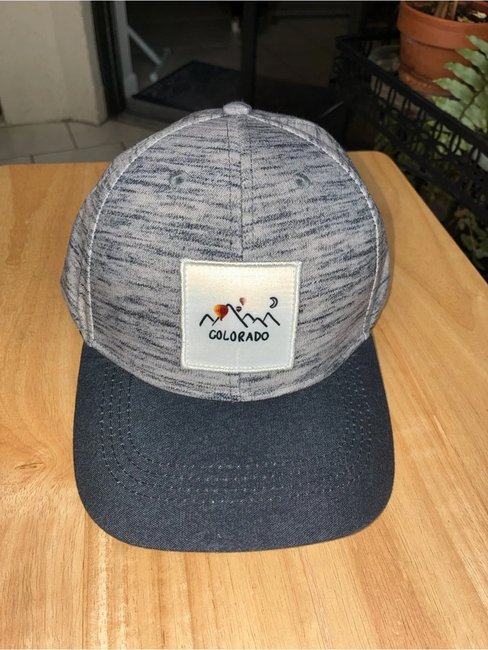 Colorado Kids Trucker Hat - Grey Front with Black Brim